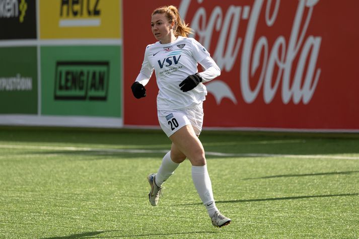 Allison Patricia Clark skoraði og lagði upp fyrir ÍBV. 