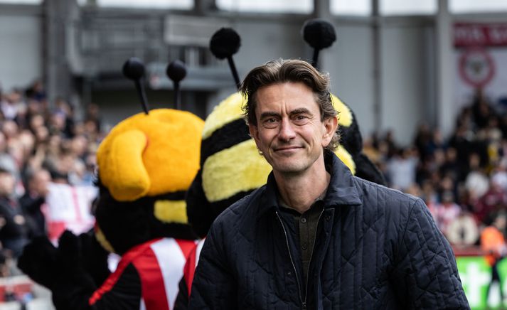 Thomas Frank hefur verið aðalbýfluga Brentford síðan 2018. 