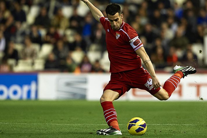 Alvaro Negredo í leik með Sevilla