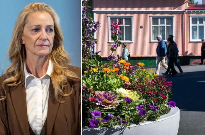 Kolbrún Áslaugar Baldursdóttir, borgarfulltrúi Flokks fólksins, vill fá svör hvort fólk hafi slasast vegna blómakerjanna, til að mynda dottið um þau eða hjólað á þau. Upplýsingar um slíkt liggja ekki fyrir hjá borginni.