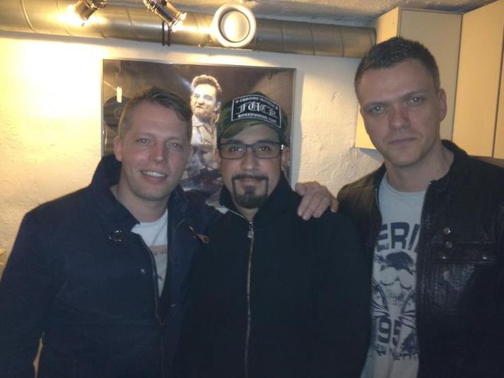 Brynjar Már, AJ Mclean og Vignir Snær.