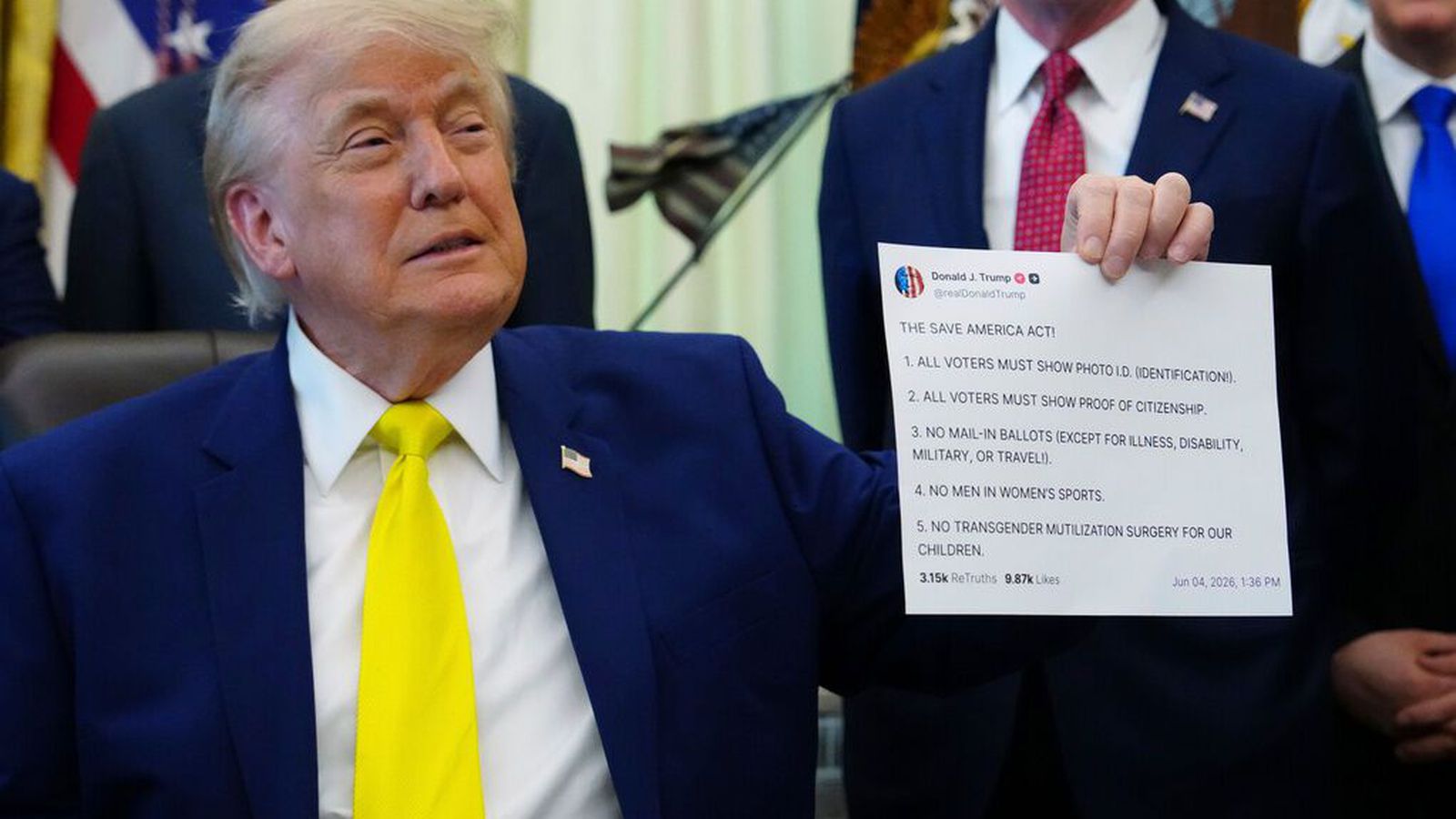 Nokkrir til­búnir að greiða Trump fyrir inn­herja­upp­lýsingar