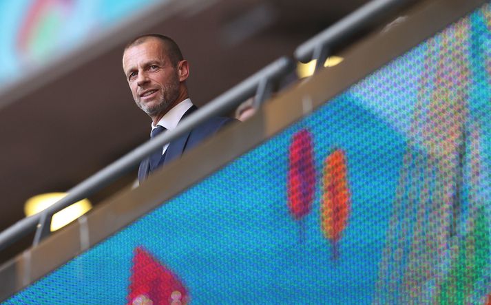 Aleksander Ceferin, forseti evrópska knattspyrnusambandsins, UEFA.