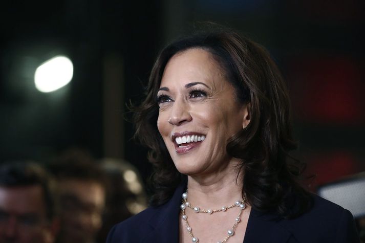 Öldungadeildarþingmaðurinn Kamala Harris.