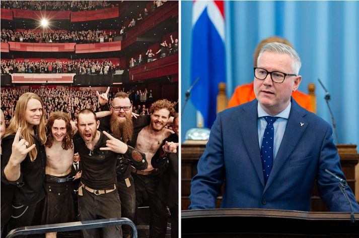 Þráinn Árni, lengst til vinstri á myndinni, segir farir sínar ekki sléttar.