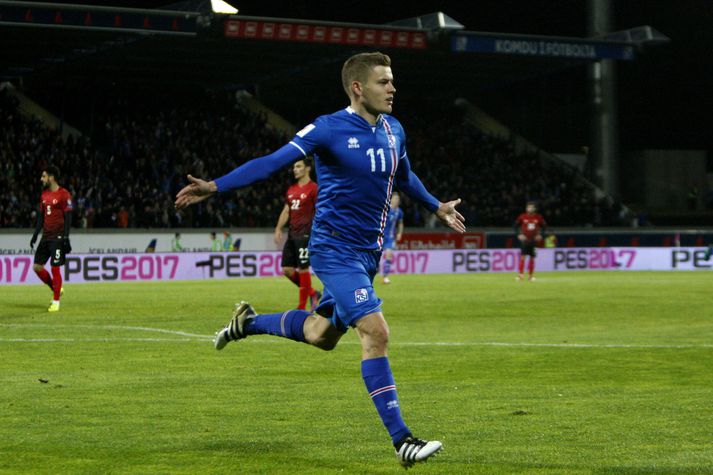 Alfreð Finnbogason er kominn aftur inn í landsliðið.