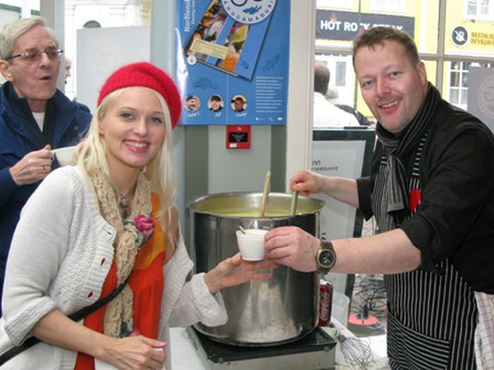 Norðlendingar komu í heimsókn í Höfuðborgarstofu og kynntu norðlenskan mat og spennandi möguleika í ferðaþjónustu.