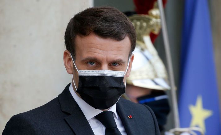 Emmanuel Macron, Frakklandsforseti, skorar á Evrópuríki og Bandaríkin til að senda hluta af bóluefnum sem til eru í löndunum til fátækari hluta heimsins.