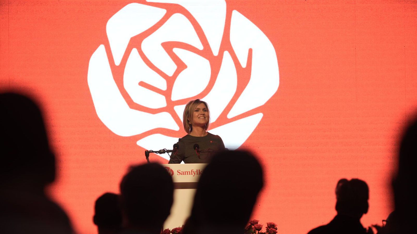 Fylgi Sam­fylkingar ekki verið minna í eitt ár