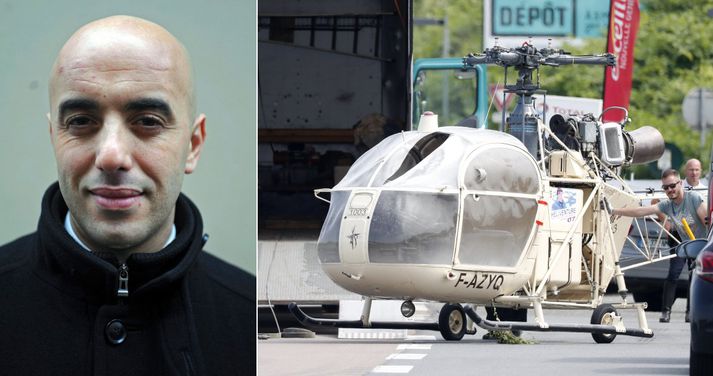 Félagar Faïd tóku þyrlukennara gíslingu og létu hann sækja Faïd.