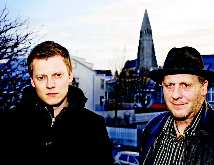 Jón Trausti Reynisson og Reynir Traustason, ritstjórar DV.