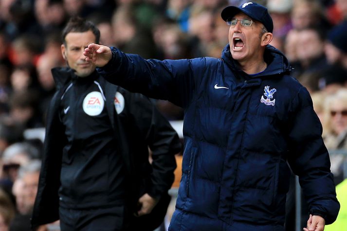 Tony Pulis í leik gegn Fulham í vor.