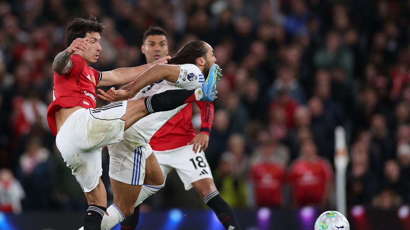 Sjáðu tíu United-menn tapa fyrir Leeds