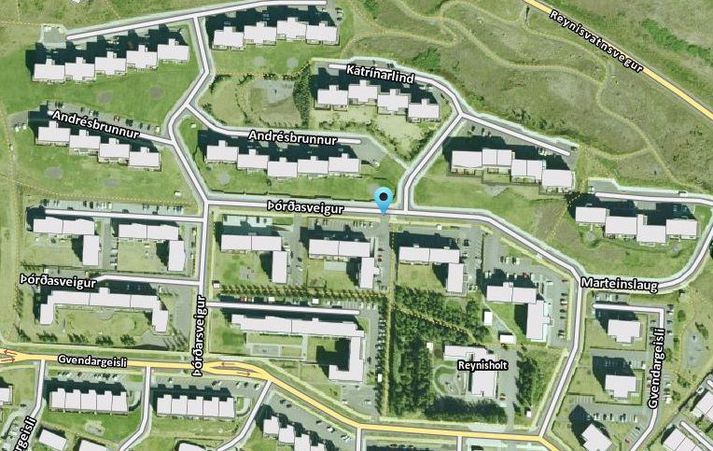 Fjöldi lögreglumanna mættu í Grafarholtið eftir að símtalið frá konunni barst. Um kunningja er að ræða, ekki sambýlisfólk.