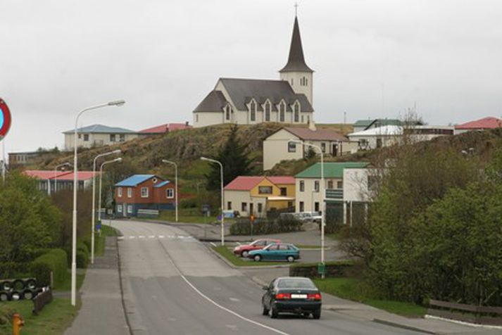 Borgarnes. Mynd úr safni.