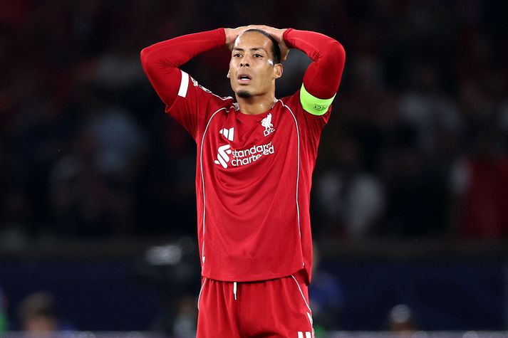 Virgil van Dijk veit að Liverpool þarf að gera miklu betur í seinni leiknum á móti Paris Saint-Germain.
