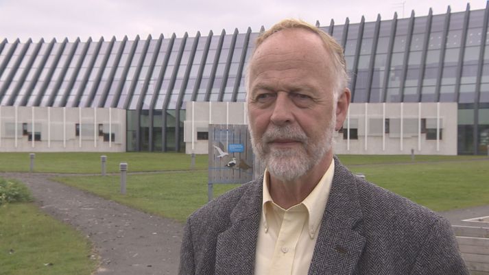 Páll Einarsson, prófessor í jarðeðlisfræði.