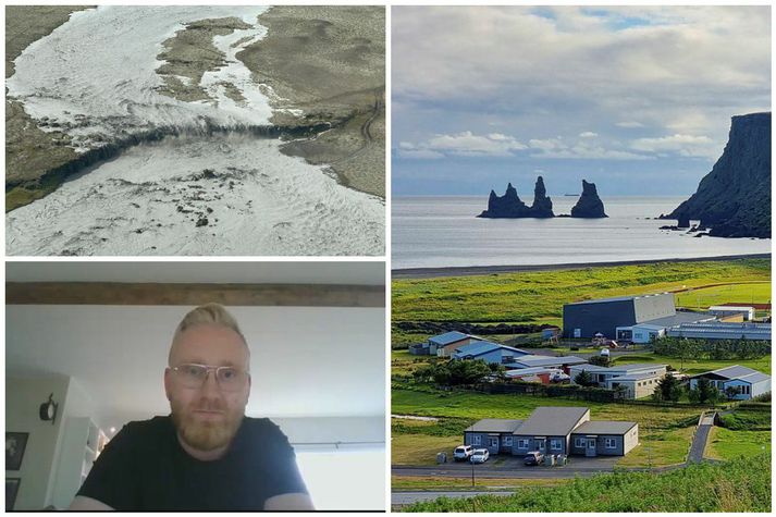 Ferðamenn á Suðausturlandi hafa lent í ýmsu eftir að stórt jökulhlaup kom úr Mýrdalsjökli í gær. Björn Þór Ólafsson oddviti sveitarstjórnar Mýrdalshrepps segir marga ferðamenn í Vík vegna ástandsins.