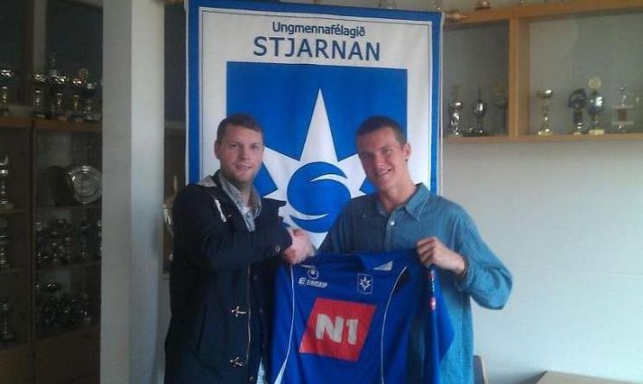 Scholz sáttur við að vera kominn til Stjörnunnar.