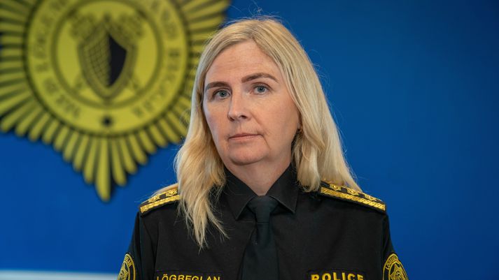 Halla Bergþóra Björnsdóttir lögreglustjóri.