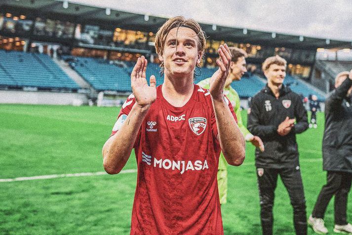 Daníel Freyr lagði upp annað mark Fredericia. 