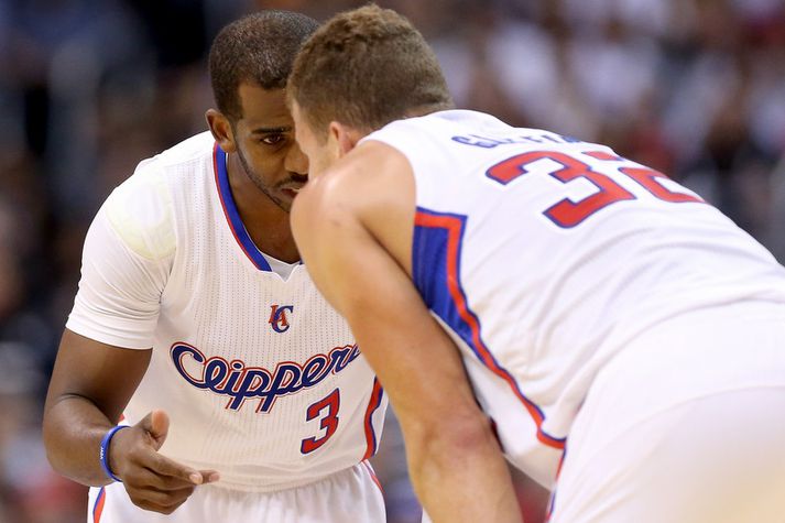 Chris Paul var með 21 stig og 10 stoðsendingar í leiknum í nótt.