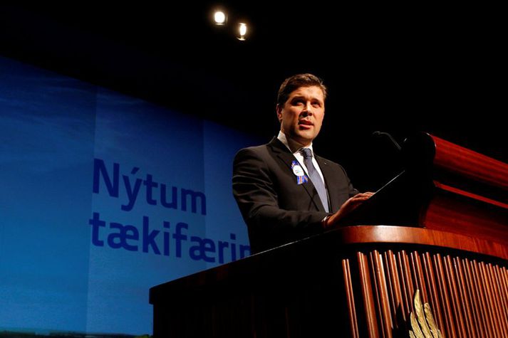 Bjarni Benediktsson.
