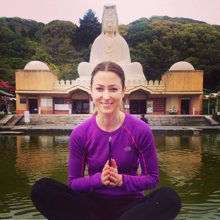 Elísabet Margeirsdóttir í Japan