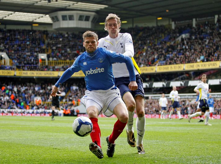 Hermann í leik gegn Spurs.