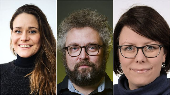 Líf, Stefán og Elín Björk munu leiða lista VG í Reyjavík.