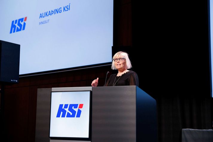 Vanda Sigurgeirsdóttir tók við formennsku í KSÍ í októberbyrjun.