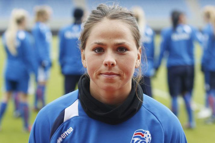 Sara Björk Gunnarsdóttir er fyrirliði meistara Rosengård.