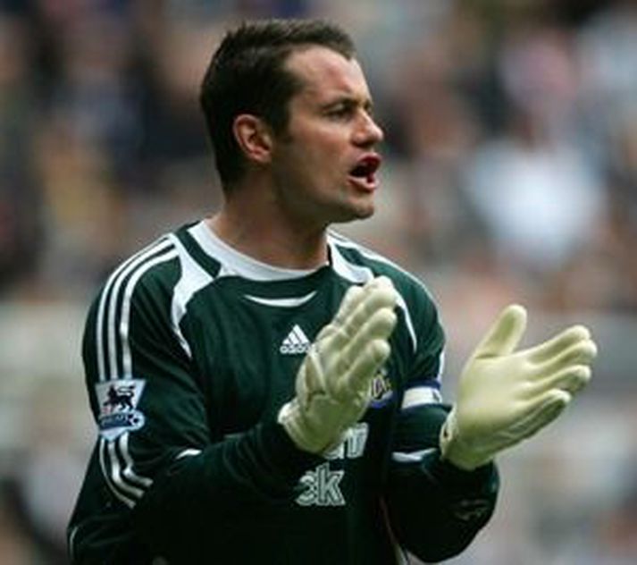 Shay Given í eldlínunni.