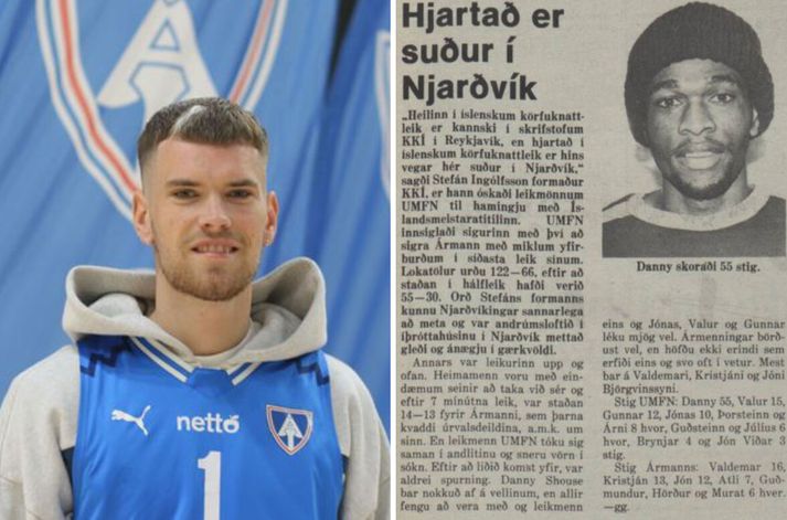 Bragi Guðmundsson og félagar í Ármanni leika sinn fyrsta leik í efstu deild í 44 ár þegar þeir sækja Álftanes heim í kvöld.
