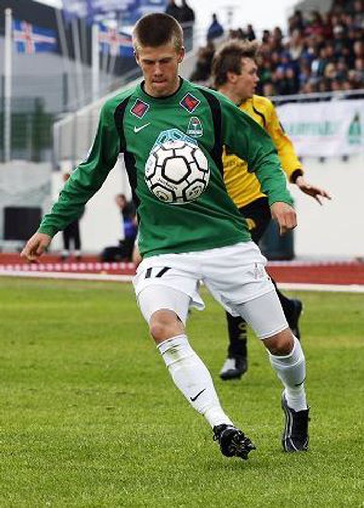 Jóhann Berg Guðmundsson í leik með Breiðabliki.