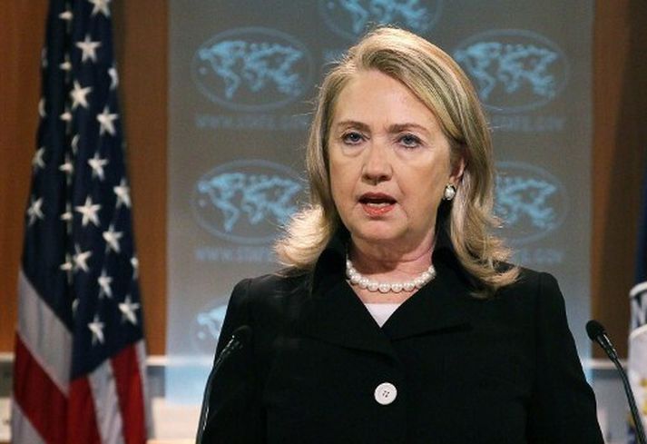 Hillary Clinton verður á ferð um Skandínavíu á næstunni.
