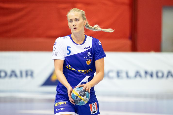 Rut Jónsdóttir varð danskur meistari með Esbjerg í fyrra.