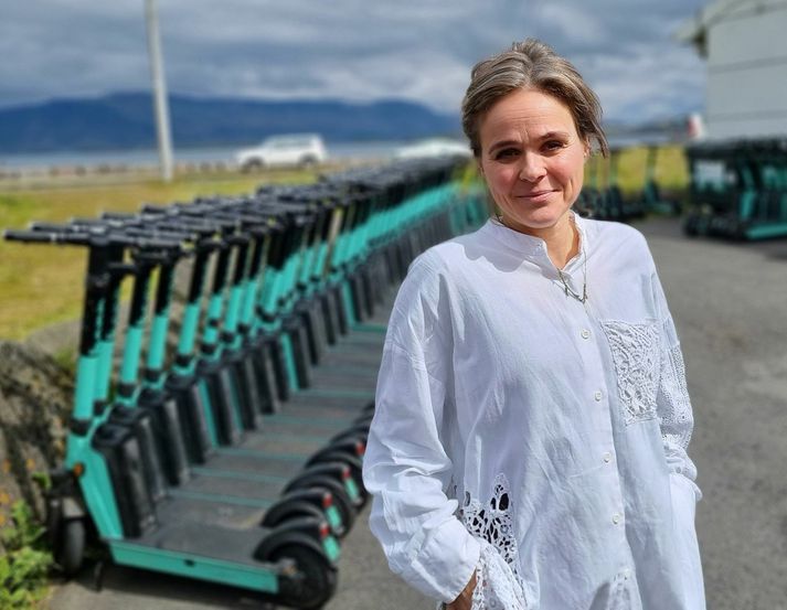 Sæunn Ósk Unnsteinsdóttir, framkvæmdastjóri Hopp Reykjavík.