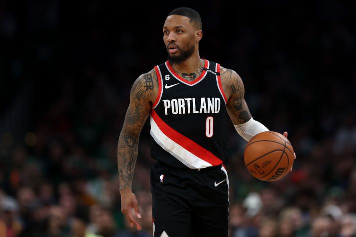 Damian Lillard er væntanlega á leið frá Portland Trail Blazers.