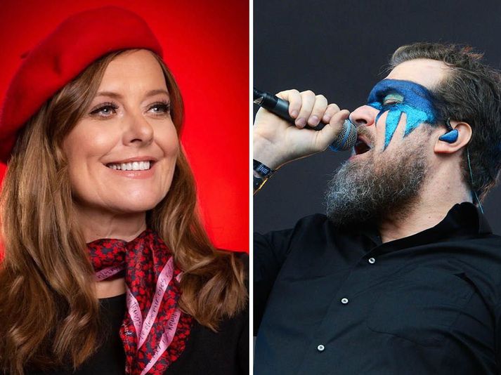 Tónlistarfólkið Ellen Kristjánsdóttir og John Grant syngja saman í laginu Veldu Stjörnu. Ellen fékk hugmyndina að laginu í París. 