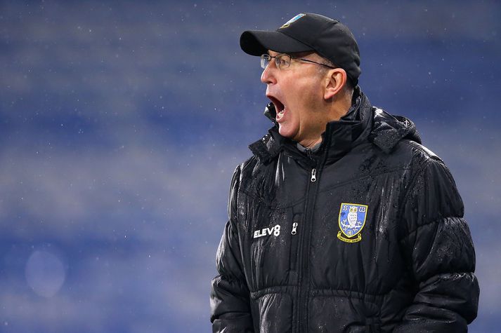 Tony Pulis þegar hann var knattspyrnustjóri Sheffield Wednesday fyrir nokkrum árum.