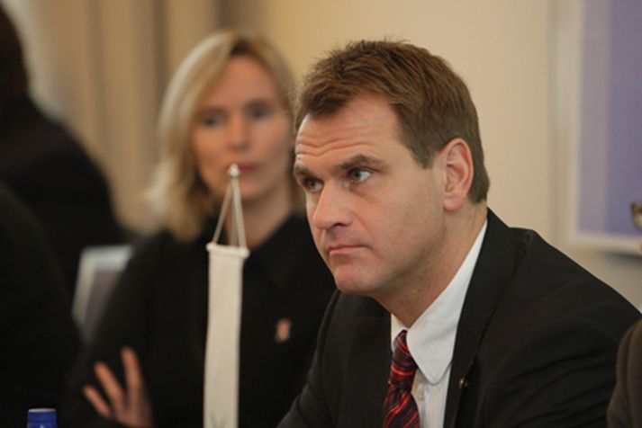 Árni Páll Árnason vill ekki hækka hámarkslán íbúðalánasjóðs. Mynd/ Vilhelm.