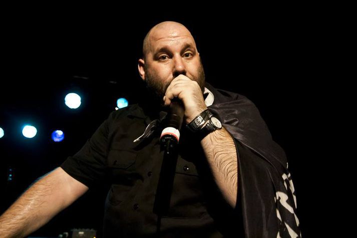 Sage Francis kom fyrst hingað til lands veturinn 2000.