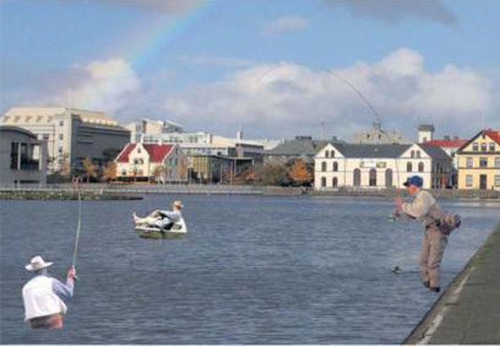 Ein af tillögunum sem nú er hægt að skoða á vef Betri Reykjavíkur er að dýpka ætti Reykjavíkurtjörn og nýta hana svo til tómstunda, svo sem frístundaveiða.