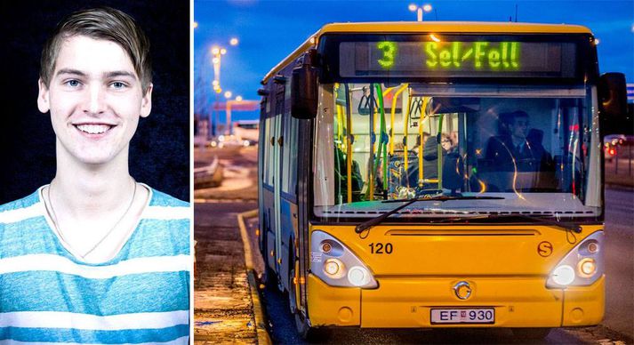 Daníel Ingi lýsir vaskri framgöngu strætóbílstjóra sem neitaði að halda för strætisvagns áfram fyrr en einhver stæði upp fyrir öldruðum manni.
