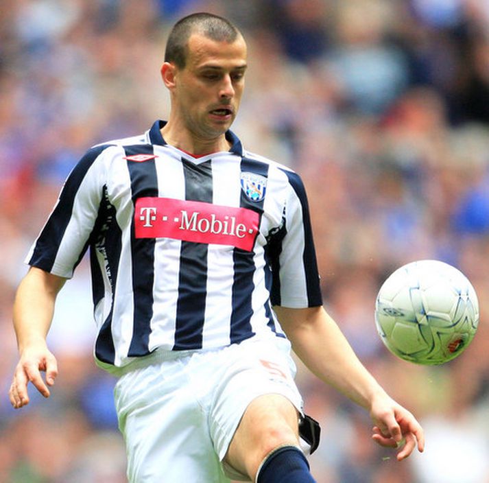 Neil Clement í leik með West Brom á síðustu leiktíð.
