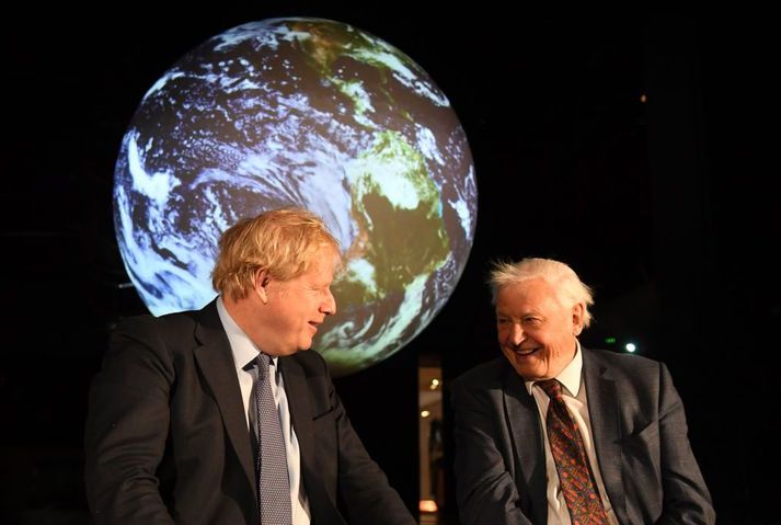 David Attenborough mun funda með leiðtogum G7 ríkjanna í dag.