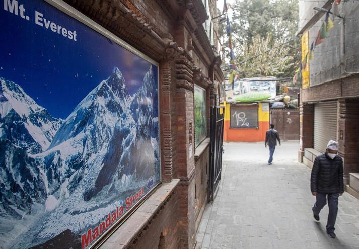 Alls hafa um 275 þúsund manns greinst með kórónuveiruna í Nepal frá upphafi heimsfaraldursins.