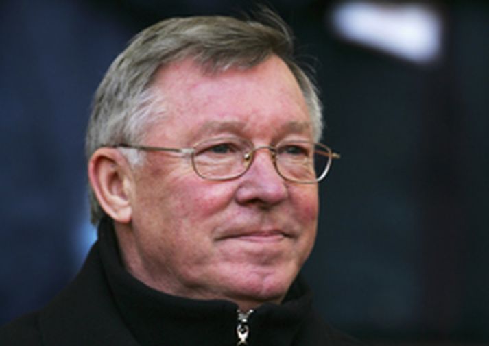 Alex Ferguson var ánægður með Ronaldo í gær - eins og venjulega.