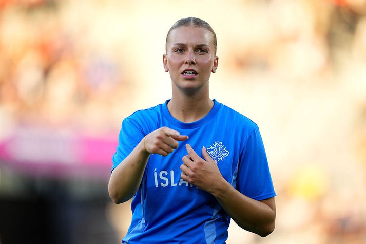 Diljá Ýr Zomers spilaði fram á 63. mínútu fyrir Brann í dag en náði ekki að skora, ekki frekar en aðrir leikmenn á vellinum.